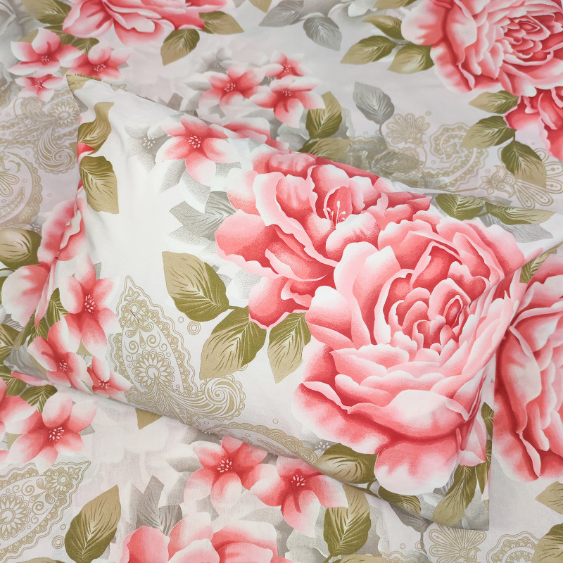 Двоспальний комплект постільної білизни Home Line "Гюлістан" (2 нав 70х70) 162305