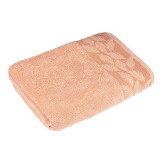 Рушник махровий Home Line "Натюрель" (кораловий) 50х90см 162253