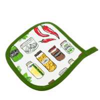 Прихватка Home Line "Спеції" (зелений) 20х20см 162153
