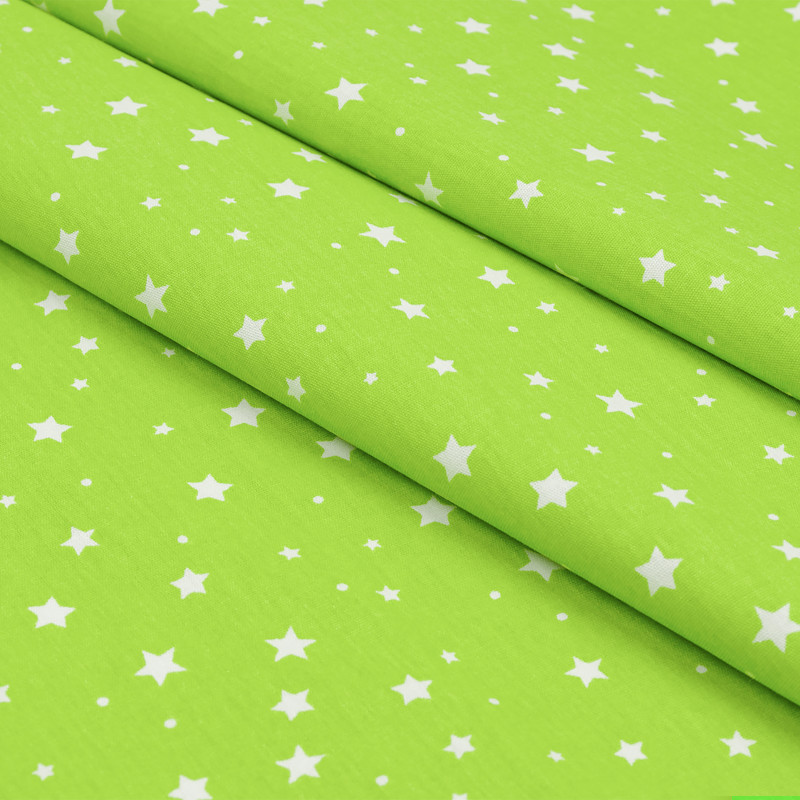 Півтораспальний комплект постільної білизни Home Line "Зорі різні" (лайм) 50х70см (1шт.) 161516