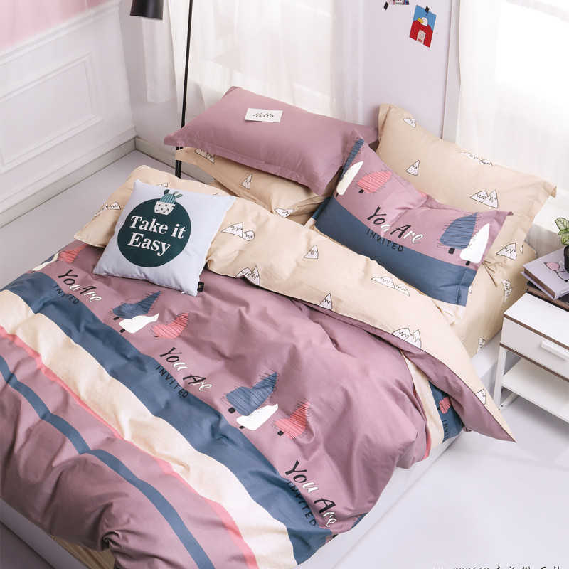Євро комплект постільної білизни Home Line "Дерево щастя" 161371