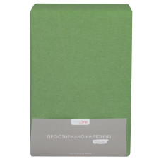 Простирадло махрове на резинці Home Line (хакі) 90х200см 160815