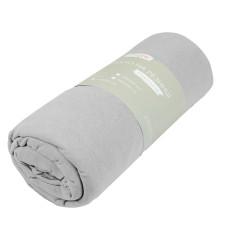 Простирадло трикотажне на резинці Home Line (світло-сірий) 180х200см 159689
