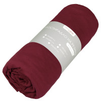 Простирадло трикотажне на резинці Home Line (бордовий) 180х200см 159683