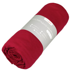 Простирадло трикотажне на резинці Home Line (бордовий) 160х200см 159682