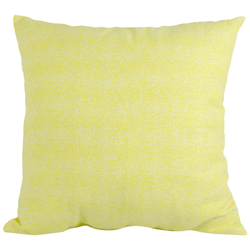Подушка декоративна Home Line "Жовто-біла" 40х40см 159318