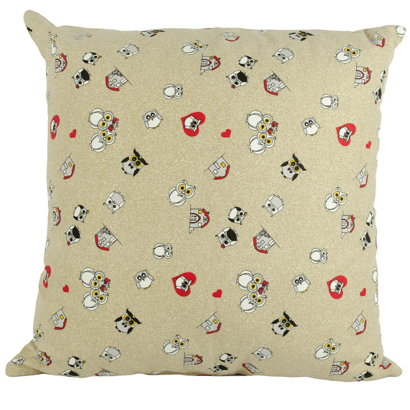 Подушка декоративна Home Line "Сови" 40х40см 159316