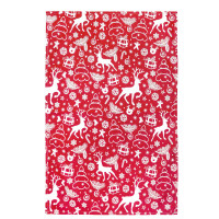 Рушник кухонний "Новий рік" (червоний) 40х60см 159218