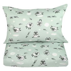 Дитячий комплект постільної білизни Home Line "Ягнята" (сіро-блакитний) 159144