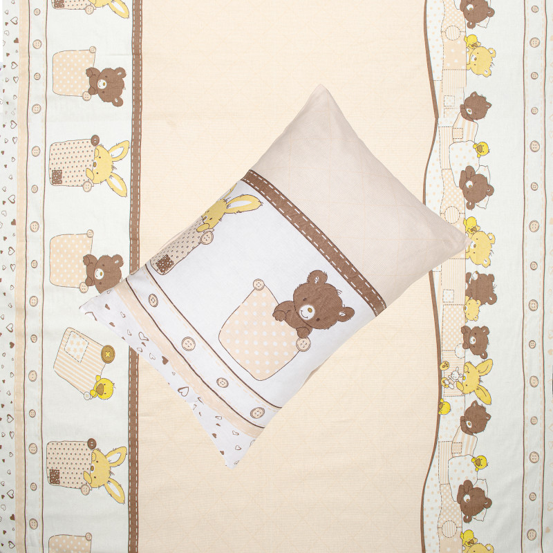 Дитячий комплект постільної білизни Home Line "Ведмежата" (бежевий) 157372