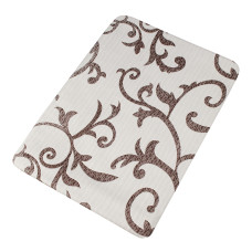 Простирадло бязеве Home Line "Вензель" (шоколад) 150х215см 156332