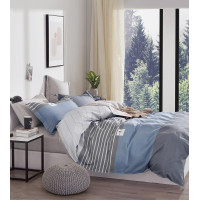 Євро комплект постільної білизни Home Line "Вайз" 154575