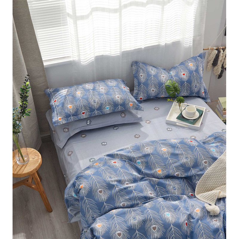Півтораспальний комплект постільної білизни Home Line "Павине перо"154556