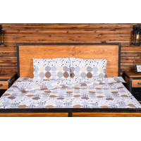 Двоспальний комплект постільної білизни Home Line "Тетріс" 151803