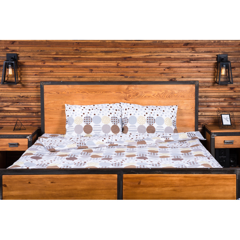 Двоспальний комплект постільної білизни Home Line "Тетріс" 151803