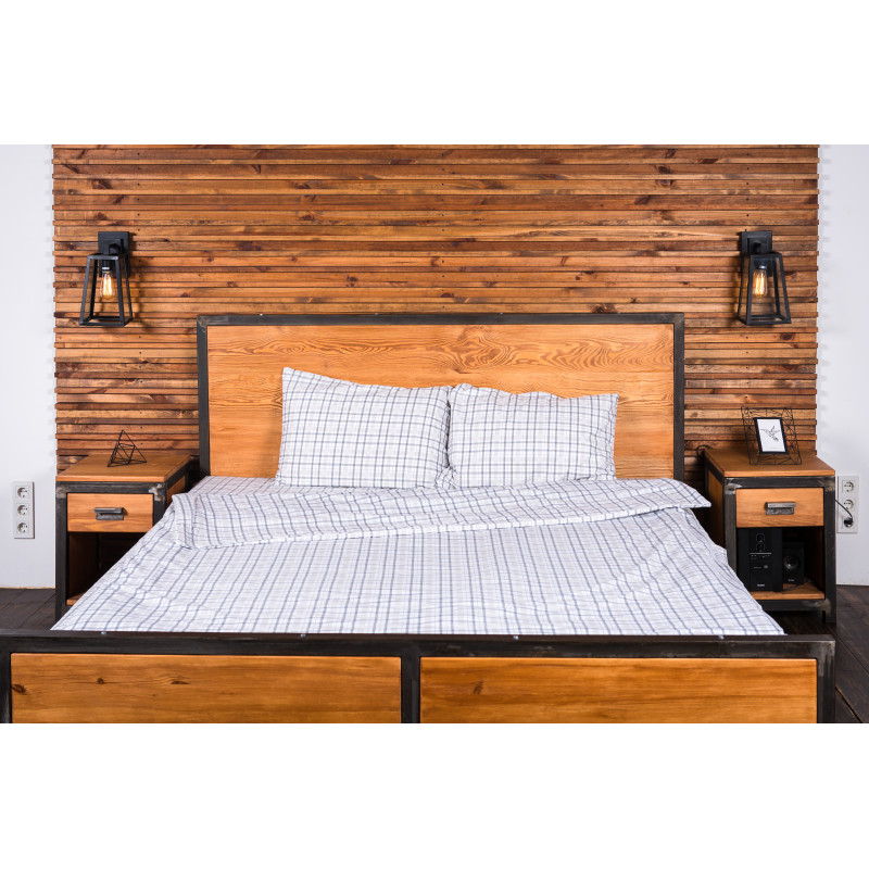 Двоспальний комплект постільної білизни Home Line "Урбан" 151801