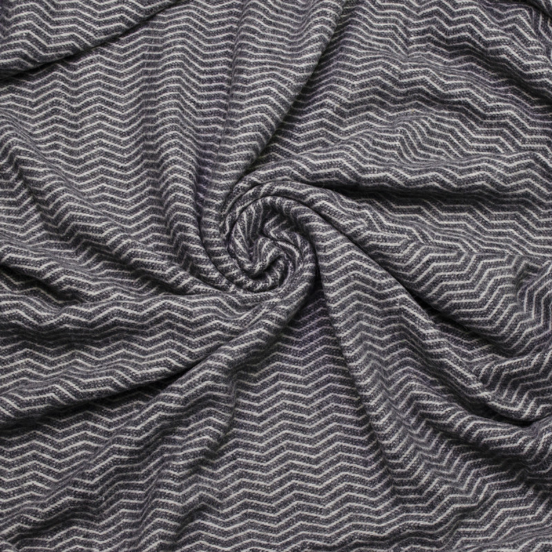 Плед "Монако" (біло-сірий) 140x200см 151771