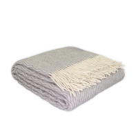 Плед "Марсель Монако" (біло-сірий) 140х200см 151763