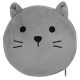 Подушка дорожня косметичка з маскою для очей Home Line "Сіре кошеня" 151351