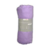 Простирадло трикотажне на резинці (бузкове) 160х200см 150648