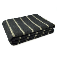 Ковдра ткана Home Line (бежева смужка) 140х205см 150592