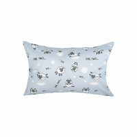 Наволочка бязева дитяча "Ягнята" (сіро-блакитний) 40х60см 169104