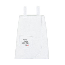 Сарафан махровий Home Line з вишивкою (білий) S/M в сумці 178921