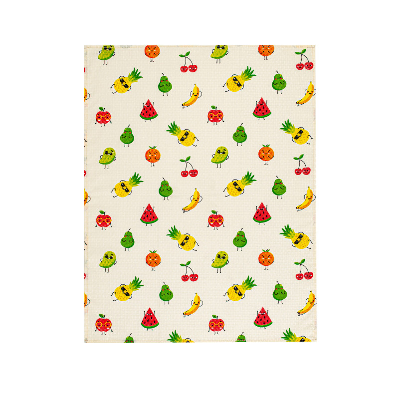 Рушник вафельний Home Line "Веселі фрукти" 45х60см 175569