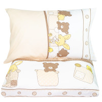 Дитячий комплект постільної білизни Home Line "Ведмежата" (бежевий) 159107