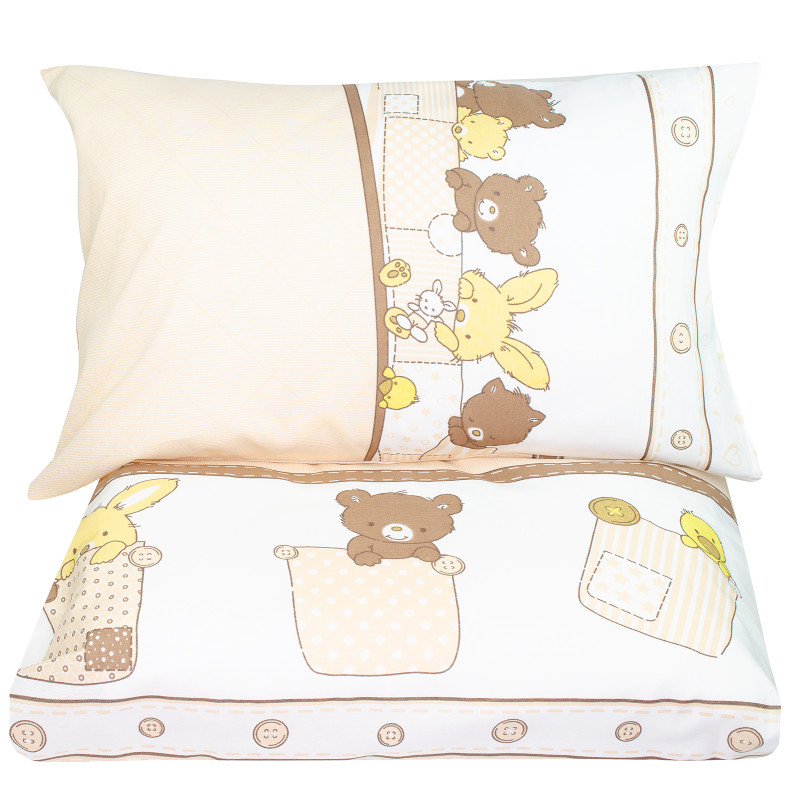 Дитячий комплект постільної білизни Home Line "Ведмежата" (бежевий) 159107