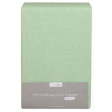 Простирадло махрове на резинці Home Line (салатове) 90х200х20см 155237