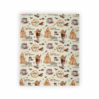 Рушник вафельний кухонний Home Line  "Капучіно" 50х60см 133783