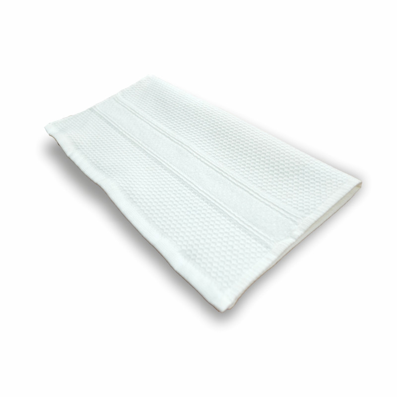 Рушник махрово-вафельний "Ілона" (білий) 33х33см 144362