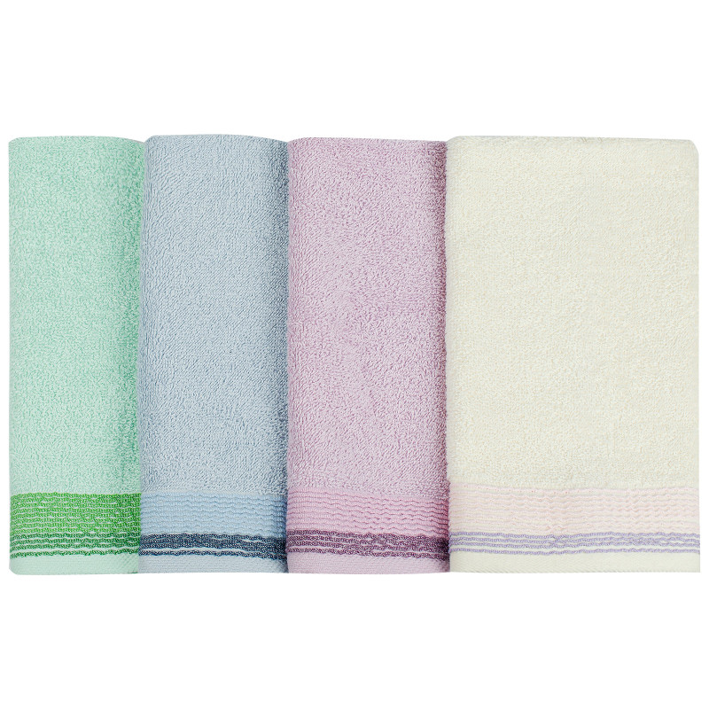 Рушник махровий "Lotus" (ментоловий) 30х45см 144213