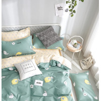 Євро комплект постільної білизни Home Line "Лимон" 143670
