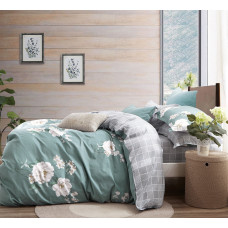 Євро комплект постільної білизни Home Line "Блум" 143669