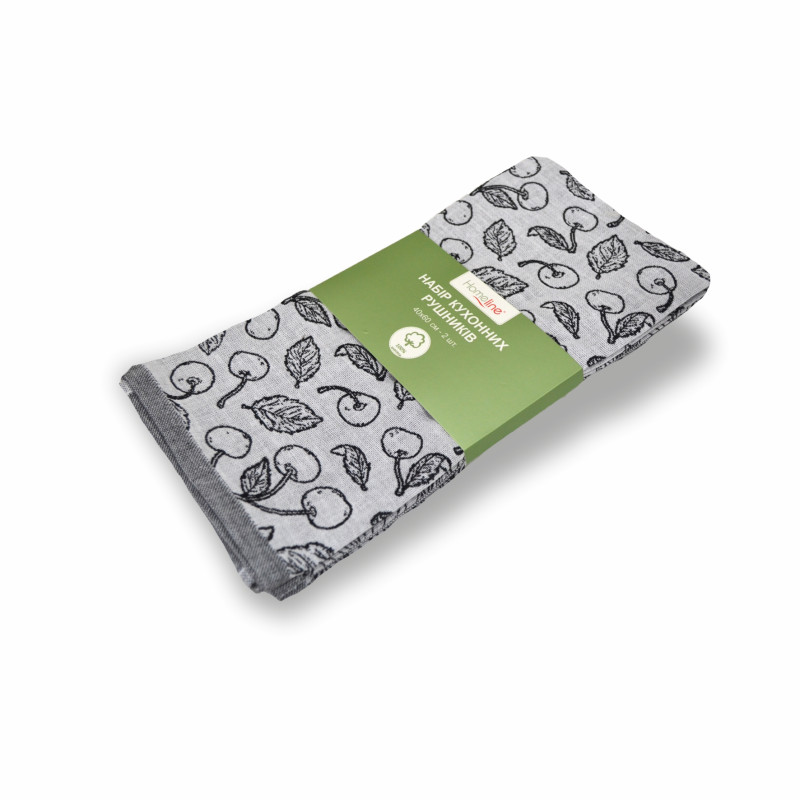 Набір рушників кухонних 2 шт. Home Line "Ягоди" 40х60см 143648