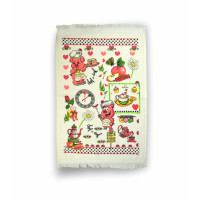 Рушник велюровий кухонний Home Line "Поросята" 40х60см 142268
