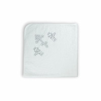 Рушник махровий Home Line "Крижма" (срібний), 90х90см 141994