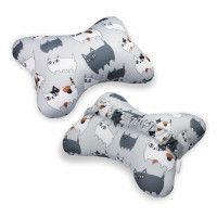 Подушка-кісточка дорожня Home Line "Киця" 30х20см 141607