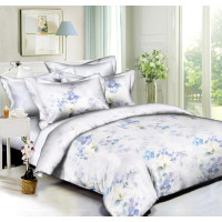 Євро комплект постільної білизни Home Line "Яблуневий цвіт" 141520