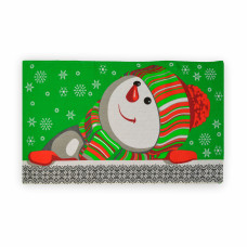 Рушник вафельний кухонний Home Line "Сніговик" 35х61см 141433