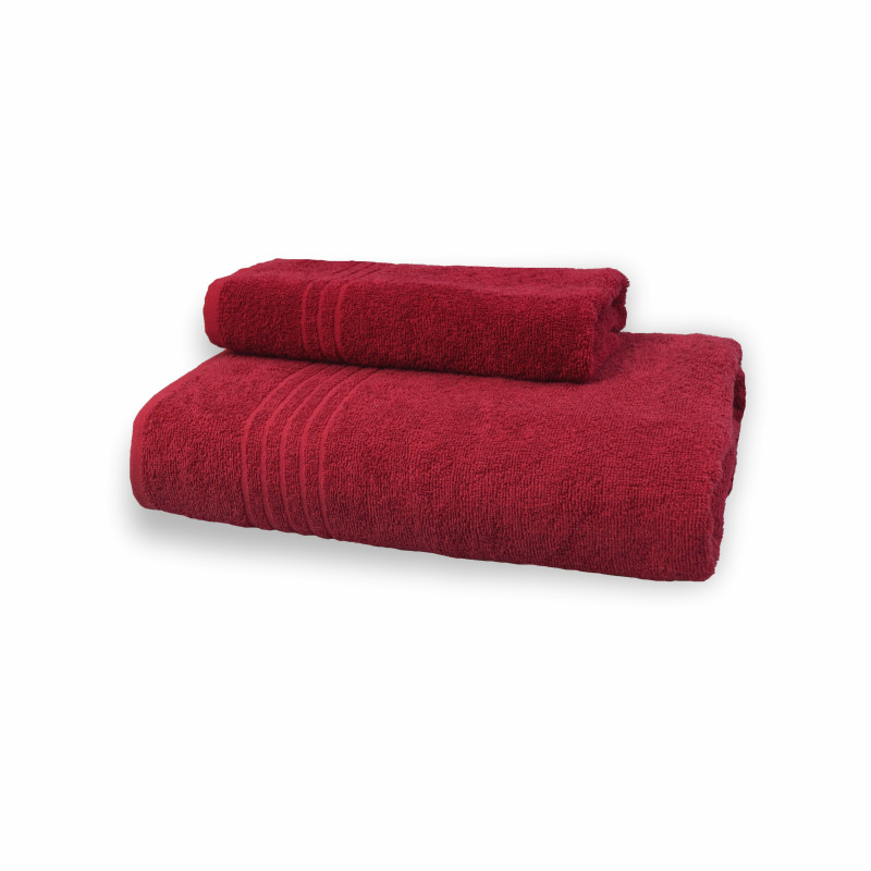 Рушник махровий Home Line (бордовий), 40х70см 140167