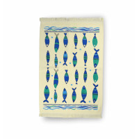 Рушник велюровий кухонний Home Line "Рибки" 40х60см 138317