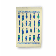 Рушник велюровий кухонний Home Line "Рибки" 40х60см 138317