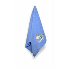 Рушник махровий Home Line "Ведмедик" з вишивкою (блакитний), 50х90см 138107