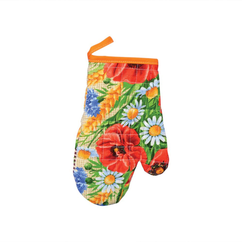Рукавичка кухонна Home Line "Волошкове поле" 28х18см 136943