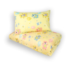 Дитячий комплект постільної білизни Home Line "Ведмедики з повітрянами кульками" (бежевий) 136453