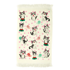 Рушник велюровий кухонний Home Line "Веселий котик" 40х60см 136334