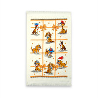 Рушник велюровий кухонний Home Line "Веселий пес" 40х60см 135866